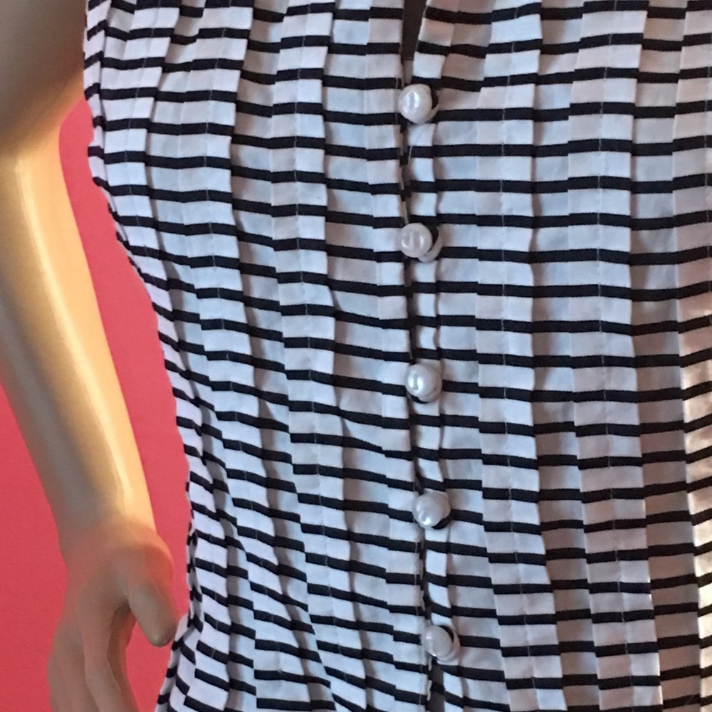 Jones New York striped blouse.